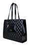Black Quilted Patterned Women Shoulder Bag |   Black Mt1525 - 8