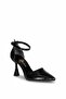 Solly T0115 Black Heeled Women's Shoes - 2