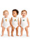 Unisex Baby Athlete Bodysuit Rib Knit 100% Cotton Aslan Printed