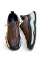 K570 Genuine Leather Comfort Sole Men's Casual Shoes Brown - 6