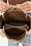 Stylish Leather Hobo Model Puppy Bag Pack Premium Quality Large Size (30X35) Women's Shoulder Bag - 7