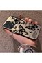 Silicone Edge Hard Back Anti Fall Phone Case Compatible with Oppo A6 Pro 5g Butterfly Patterned