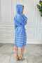 Bohemian Style Hooded Pestemal Bathrobe - Soft-Textured Drying Towels - Striped Bathrobes - Unisex - 7