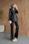 Jenifır Trousers and Jeans Set Brown - 4