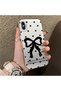 iPhone X Compatible Silicone Edge Hard Back Anti-Fall Phone Case Knots Patterned