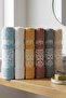 Premium 100% Cotton Luxury Hand and Face Towels 50X90 cm Dowry Thick Towel - 4