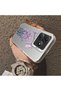 Realme Note 60 Compatible Silicone Edge Hard Back Anti-Fall Phone Case Floral Print - 3
