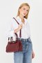 Leather Locks, Belt Detail Multi-Compartment Premium Quality Large Size (20X35) Women's Handbags and Shoulder Bag - 6