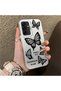 Samsung Galaxy A26 Compatible Silicone Edge Hard Back Anti-Fall Phone Case Butterfly Patterned