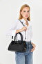 Leather Locks, Belt Detail Multi-Compartment Premium Quality Large Size (20X35) Women's Handbags and Shoulder Bag - 5