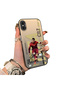 iPhone XS Compatible Silicone Edge Hard Back Anti-Fall Phone Case Cr7 Patterned - 3