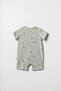 100% Organic Cotton ,Short Sleeve Baby Romper–Summer,Unisex,With Snap Fasteners,Newborn Romper,Baby and Newborn - 7