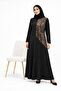 Women's Middle Age Leopard Printed Quality Combed Cotton Dress 1412-Leopard - 6