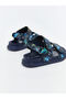 Two Mt Shop Quality Lcw Steps Navy Blue Baby Boy Sandals - 5