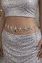 Silver Color Women's Waist Chain with Starfish Detail