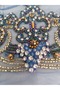 Indian/Lavi Kasnak Embroidery Handcrafted Applique Strip Work - 5