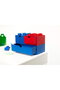 LEGO Desk Drawer 4 , storage box (red, knobs) - 4