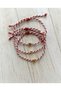3-Piece Heart, Star, Clover Marteniçka Bracelet, Rope Bracelet, Lucky Bracelet, Wish Bracelet - 2