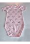 Girl Boy Child Baby Short Sleeve Snap Fastener Bodysuit-Badi 100% Organic Cotton 3.5-4-5-6 Years Old - 4