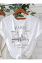 Paris Design Printed Premium Oversized T-Shirt