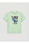 Crew Neck Printed Boy's T-Shirt