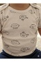 Girl Boy Child Baby Short Sleeve Snap Fastener Bodysuit-Badi 100% Organic Cotton 3.5-4-5-6 Years Old - 2