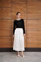 Embroidered Detailed Long Skirt