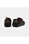 Men's Brown Lace Detail Leather Loafers - 5