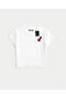 White Babby Tee with Needle Special Design - 2