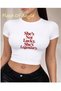 White Babby Tee Legendary Custom Design