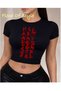 Black Babby Tee Lettering Custom Design