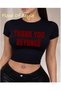 Black Babby Tee Thank You Special Design