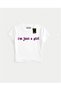 White Babby Tee Imjustagirl Custom Design - 2
