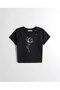 Black Babby Tee Minimal Rose Special Design - 2