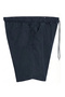 Men's L Stretch Fabric Lace-Up Denim Shorts Navy Blue, Suitable for Large Sizes between 120 and 177 Kilograms - 2