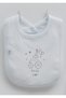 3-Piece Baby Bib Set 100% Combed Cotton Bib with Cotton Cars (0-3 Months) Color-Blue - 2