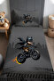 Night Hero Patterned Bedspread and Pillowcase