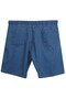 Men's L Stretch Fabric Lace-Up Denim Shorts Blue, Suitable for Large Sizes between 120 and 177 Kilograms - 3