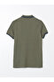 Polo Neck Tight Slim Pique Men's T-Shirt - 6