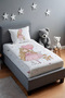 Princess and Her Friends Patterned Bedspread and Pillowcase - 2