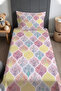 Fairytale Princesses Patterned Bedspread and Pillowcase