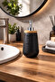 Stylish Bamboo Ceramic Liquid Soap Dispenser Decorative Bathroom & Kitchen Soap Dispenser 20 cm