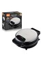 Sandwich Waffle Maker & Toaster, 1000W Fast Heat Double-Side Heating, Non-Stick, Modern Blac - 5