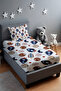 Adventure in Space Patterned Bedspread and Pillowcase - 2