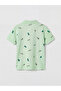 Lcw Kidspolo Collar Patterned Boys' Pique T-Shirt - 3