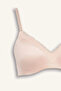 Lace Detailed Satin Covered Padded Wire Free T-Shirt Bra G4698Ax25Wn - 8