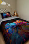 Energetic Game Handle Patterned Single Duvet and Pillowcase