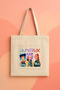 Kpop Demon Hunters Huntrix Zoey Rumi Mi̇ra Designed Premium B Printed Canvas Bag
