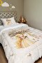 Butterfly Love Patterned Single Duvet and Pillowcase
