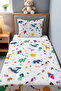 Fun Safari Patterned Single Baby Kids Piqué Set - 2